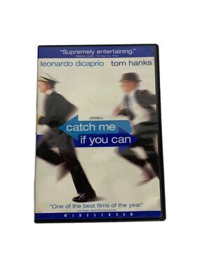 Catch Me If You Can 2002 PG13 Leonardo DiCaprio Tom Hanks DreamWorks DVD